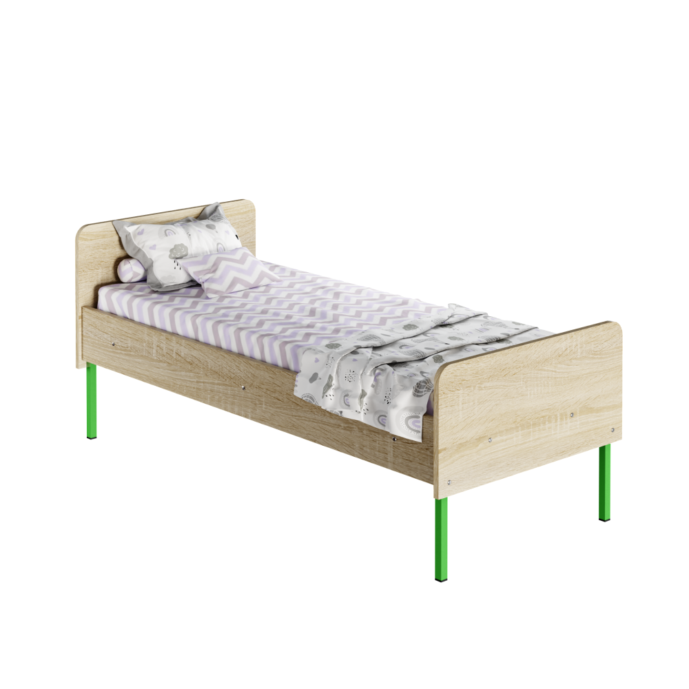 Ліжко дитяче одномісне (КРД 16) МЕБЛІ-ТЕХНОСТИЛЬ